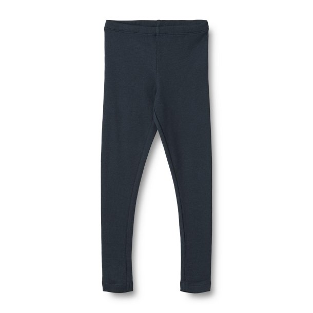 WHEAT Rib Leggings Maddy Navy