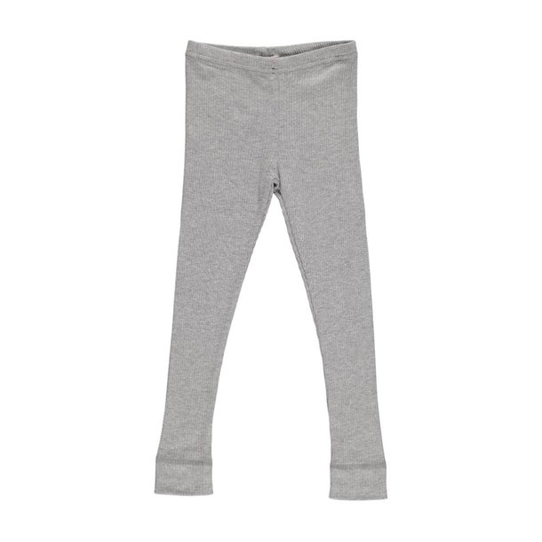 MarMar rib leggings Leg Modal Grey Melange