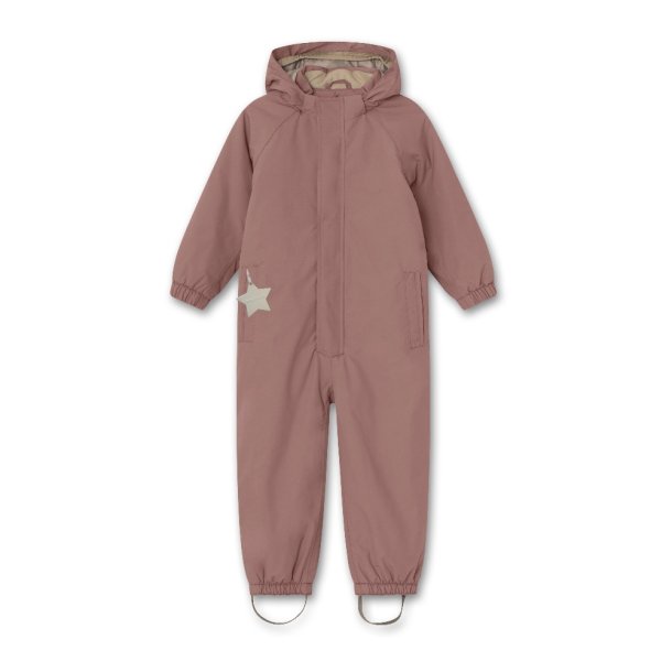 MINI A TURE flyverdragt MATWILBO Snowsuit Light Plum