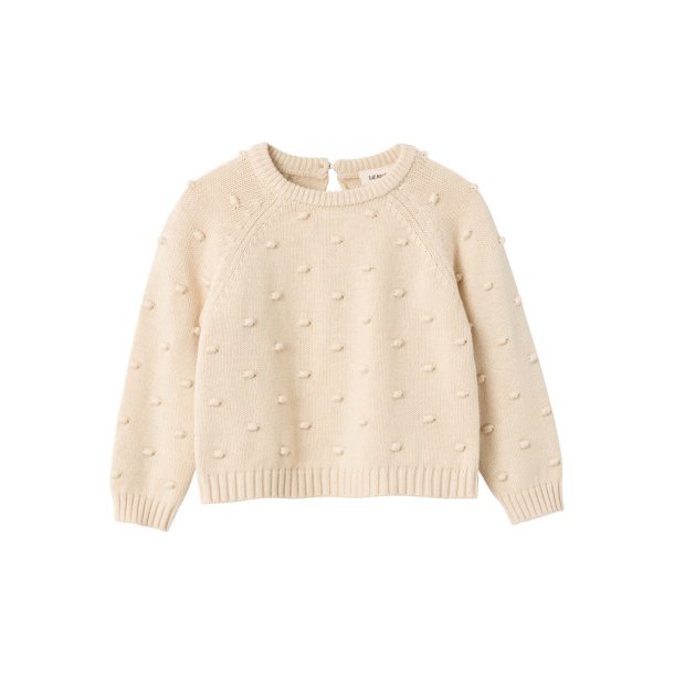 Lil' Atelier strik bluse Gable LS Knit Fog