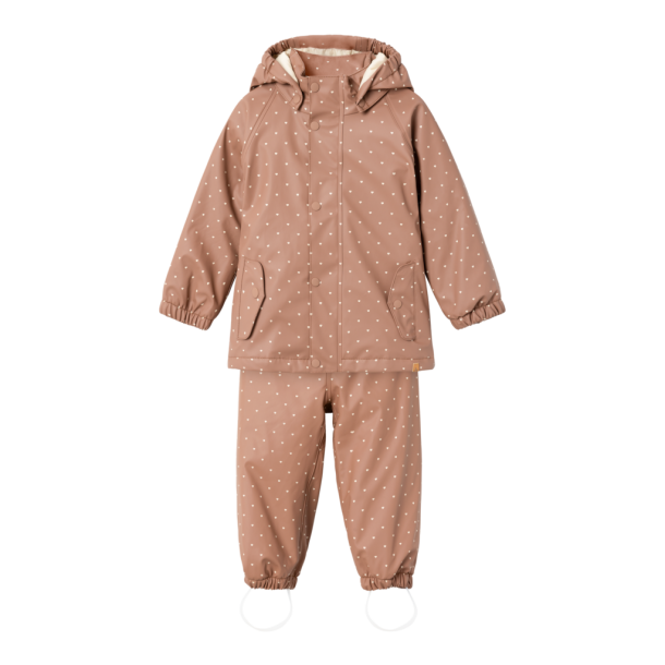 Lil' Atelier regntj med foer Ladry10 Pad Rain Set Beaver Fur