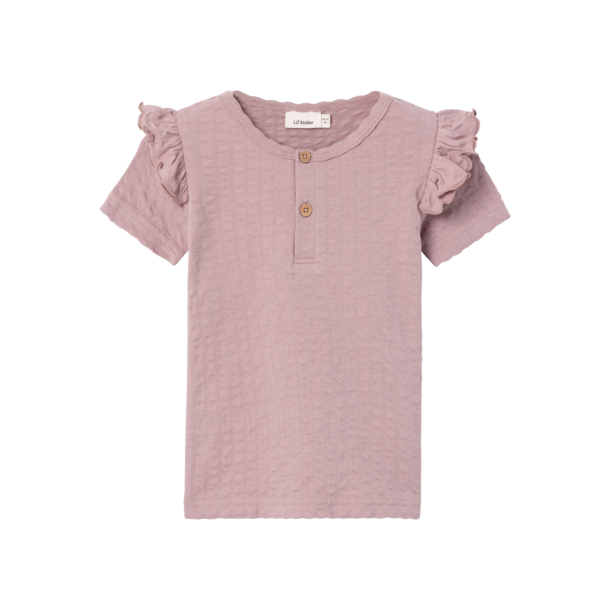 Lil' Atelier t-shirt Jamina SS Slim Top Fawn