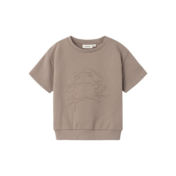 Lil' Atelier t-shirt Jojo SS Loose Sweat Mocha Merinque