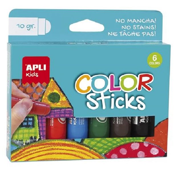 Color Sticks farvekridt APLI Kids Magni