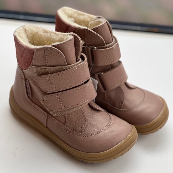 Angulus vinterstøvler til børn TEX-støvle med velcrolukning dusty -