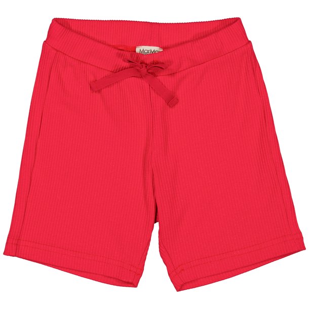 MarMar shorts i rib Pants S Modal Red Currant