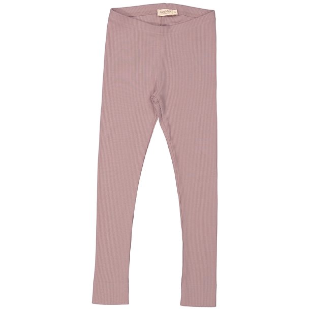 MarMar rib leggings Leg Modal Light Mauve