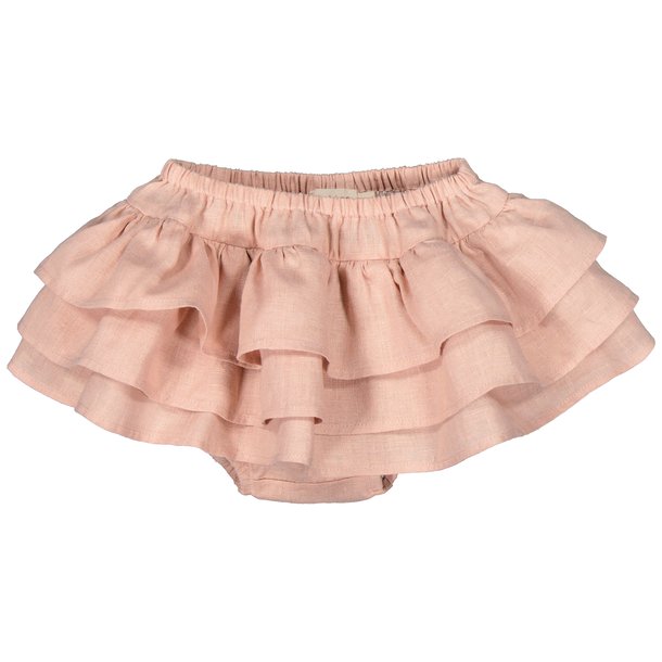 MarMar Bloomers med flser Paka Linen Light Cheek