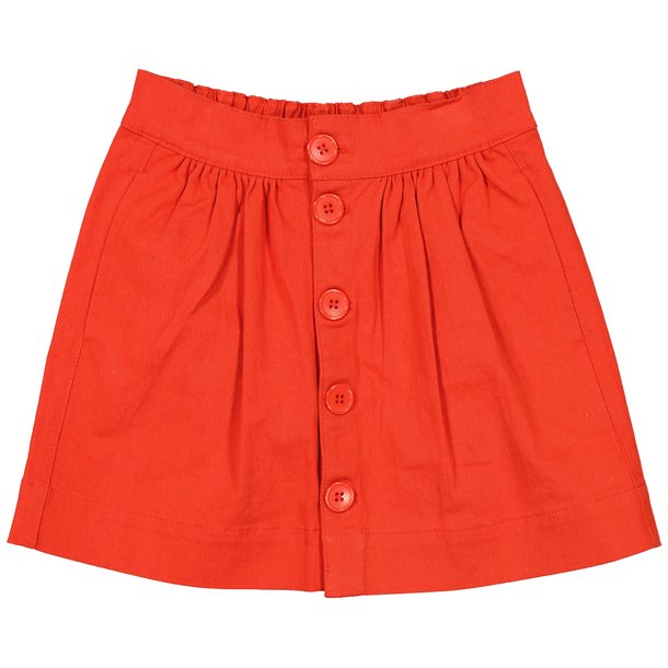 MarMar nederdel med knapper Sinna Skirt Scarlet