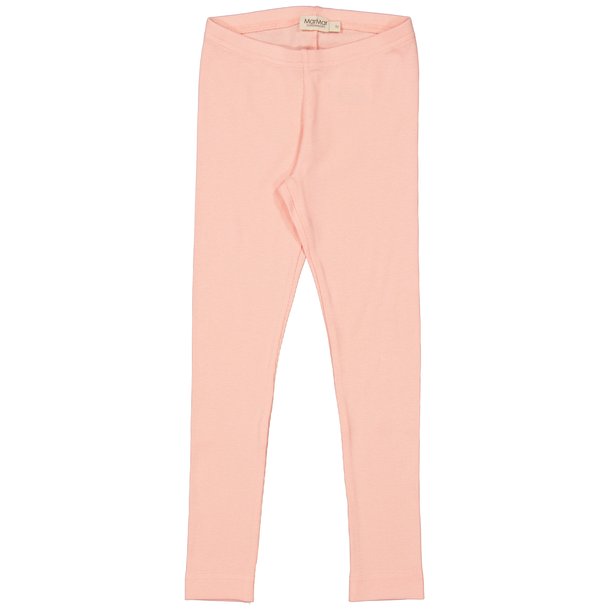 MarMar Leggings Modal Fine Rib Soft Coral