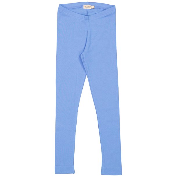 MarMar Leggings Modal Fine Rib Cornflower