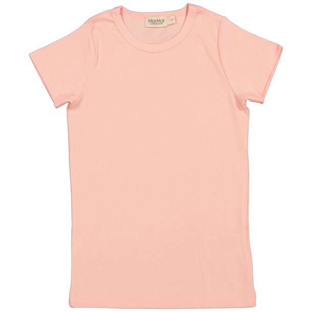 MarMar T-shirt Tago Modal Fine Rib Soft Coral