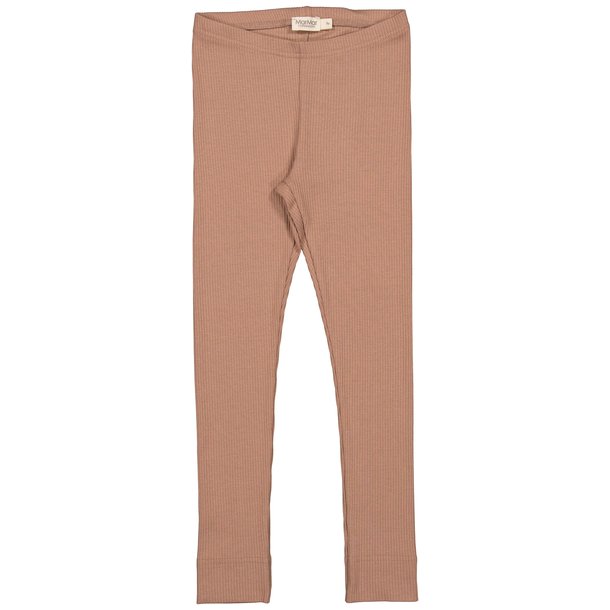 MarMar rib leggings Leg Modal Powder Taupe