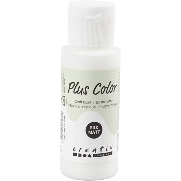 Plus Color Hobbymaling Hvid