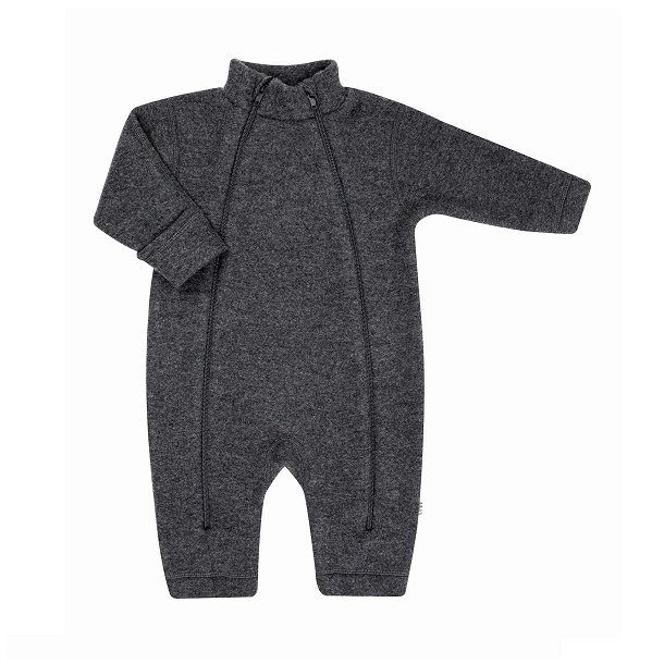 Kredragt i uldfleece fra Joha Jumpsuit 2in1 Antrachite