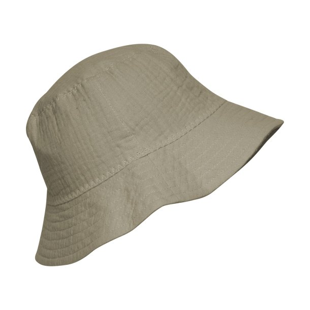 HUTTEliHUT solhat Bucket Hat Muslin Silver Sage