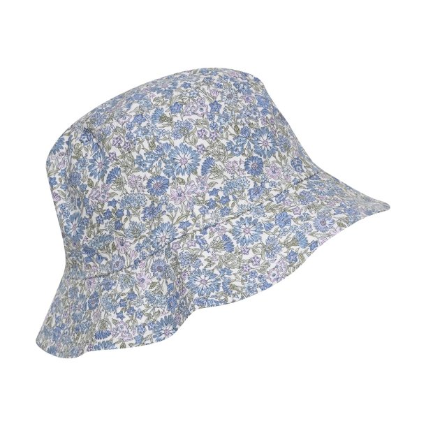 HUTTEliHUT bllehat med blomster Bucket Hat Liberty Fabric May Field