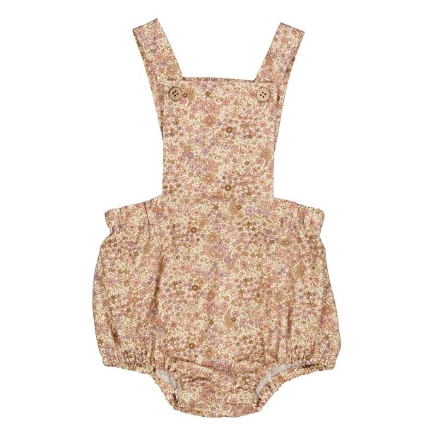 WHEAT bloomers med smk Romper Ofelia Clam Flowers 