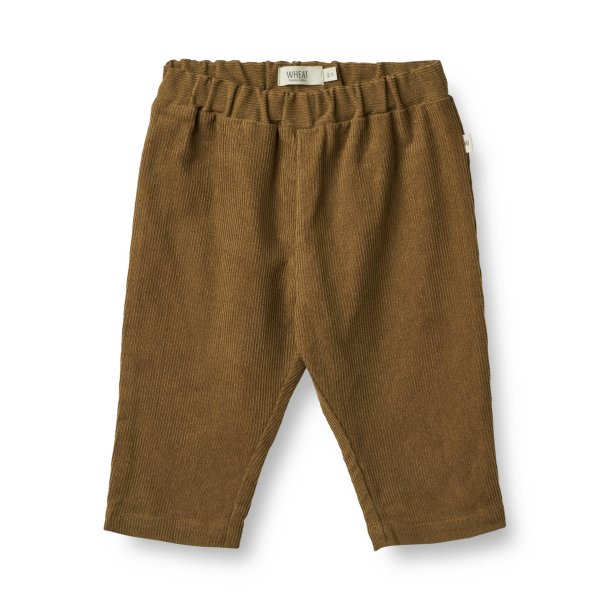 WHEAT Bukser i fljl Trousers Aiden Green Bark