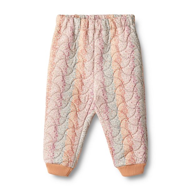 WHEAT baby termobukser med blomsterprint Thermo Pants Alex Rainbow Flowers