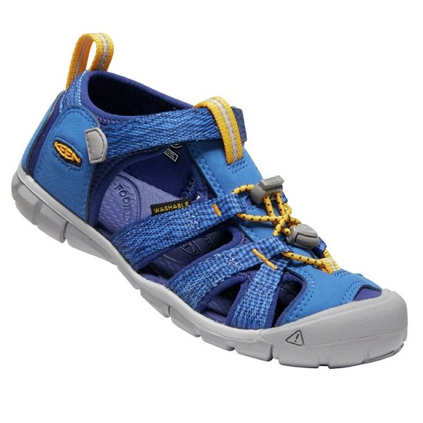 Flipper Rige Okklusion Keen sandaler til børn - Keen Seacamp II CNX C Bright Cobalt Blue Sandals -  Keen - Krusedulle