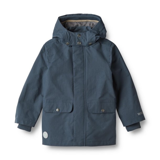 WHEAT sommerjakke Jacket Carlo Tech Blue Waves