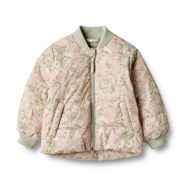 WHEAT sommerjakke Summer Puffer Jacket Malo Sea Salt Roses