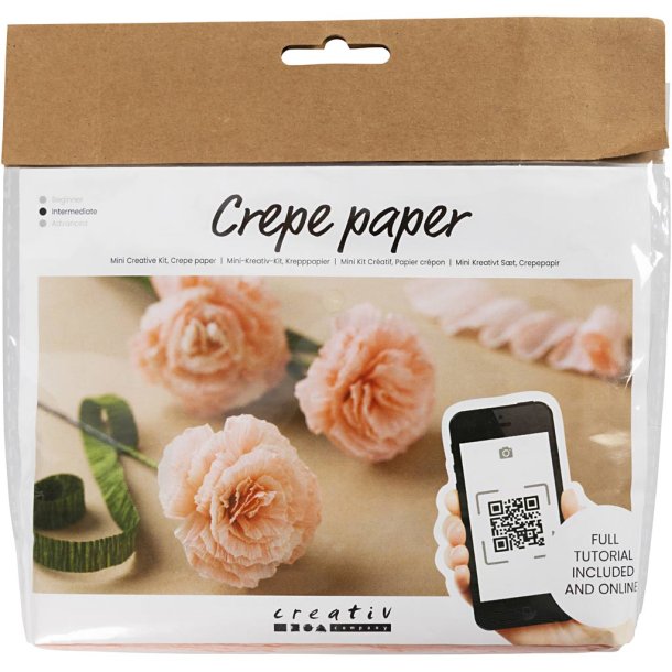 Creative Company DIY Kit Papirblomst Nelliker