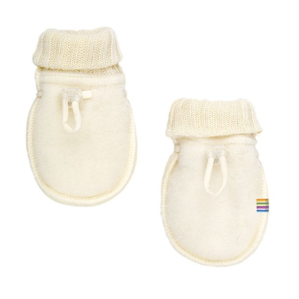 Vanter i uldfleece fra Joha Baby Mittens Natur