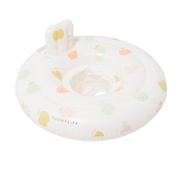 SunnyLife Baby badering Baby Seat Float Apple Sorbet Multi