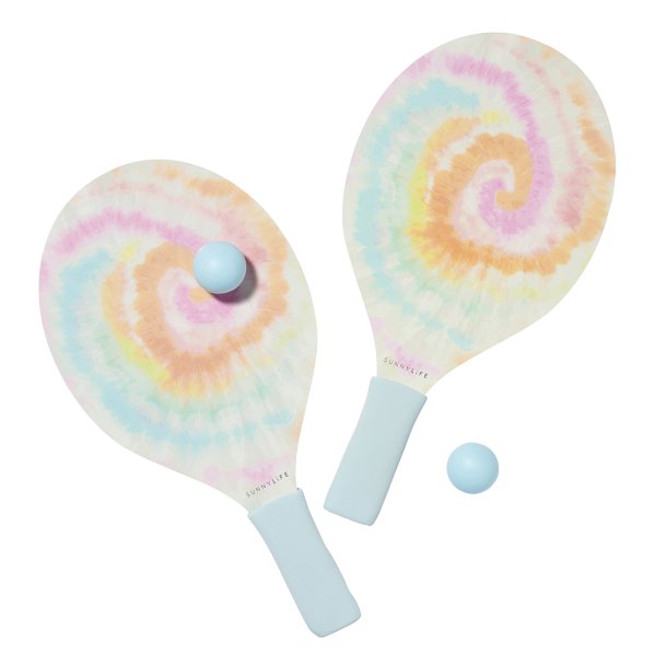 SunnyLife Strandtennis Beach Paddles Tie Dye Multi