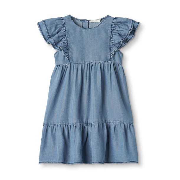 Fliink Kjole Hi Dress Light Denim Blue