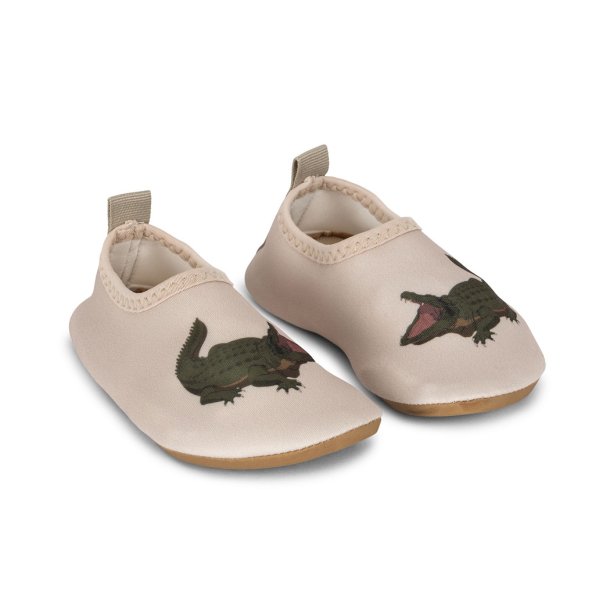 Konges Sljd badesko med krokodille Aster Animal Swim Shoes Kalamata