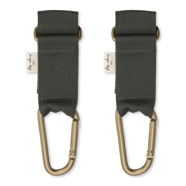 Pusletaskestropper fra Konges Sljd Stroller Strap Moss Grey