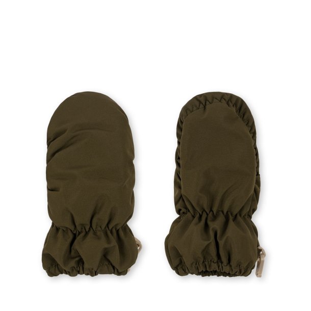 Konges Sljd luffer Nohr Baby Snow Mittens Dark Olive