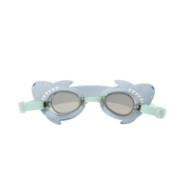 SunnyLife Svmmebriller Kids Swim Goggles Salty the Shark Aqua