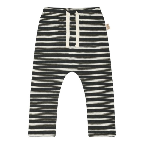 petit piao bukser med striber Pants Modal Thin Striped Pine Green