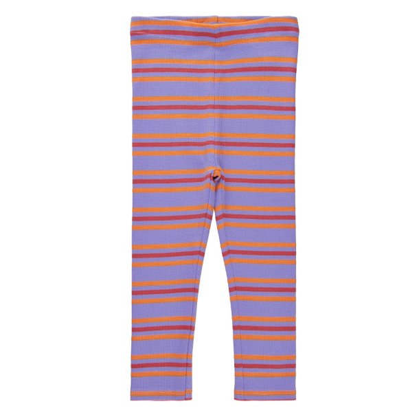 Soft Gallery Leggings Paula YD Stripe Violet Tulip