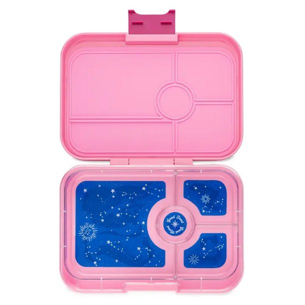 Yumbox stor madkasse med 4 rum Tapas Capri Pink Zodiac