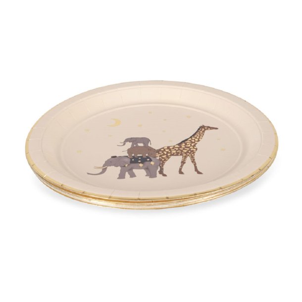 Konges Sljd paptallerkner Safari Plates