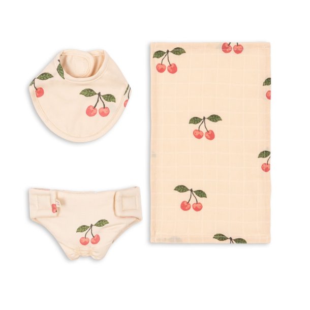 Konges Sljd puslest til dukke Doll Nursery Set Ma Grande Cerise Pink