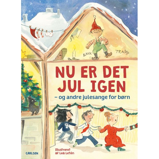 Brnesangbog fra Forlaget Carlsen - Nu er det jul igen
